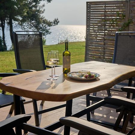 Summerday Villa Private Beach Néa Iráklia Kültér fotó