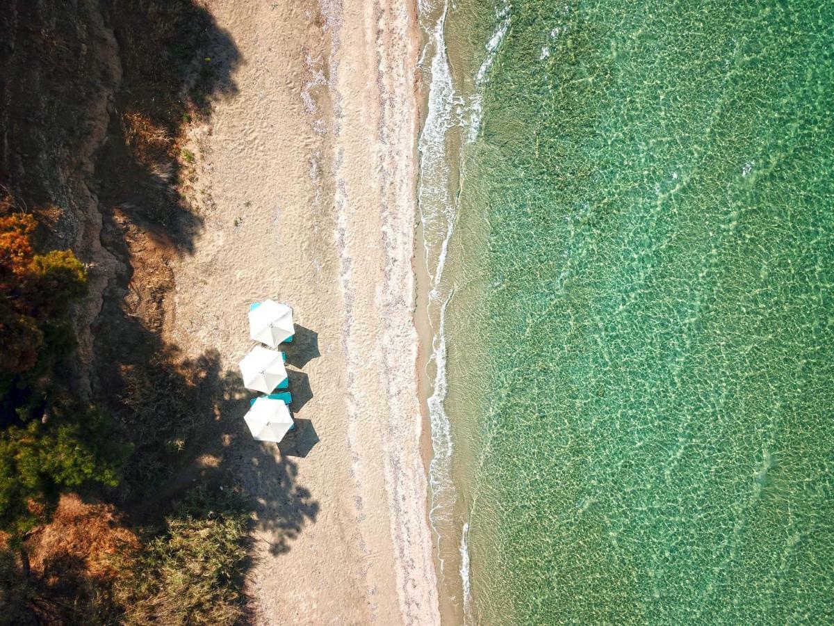 Summerday Villa Private Beach Néa Iráklia Kültér fotó