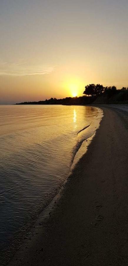 Summerday Villa Private Beach Néa Iráklia Kültér fotó