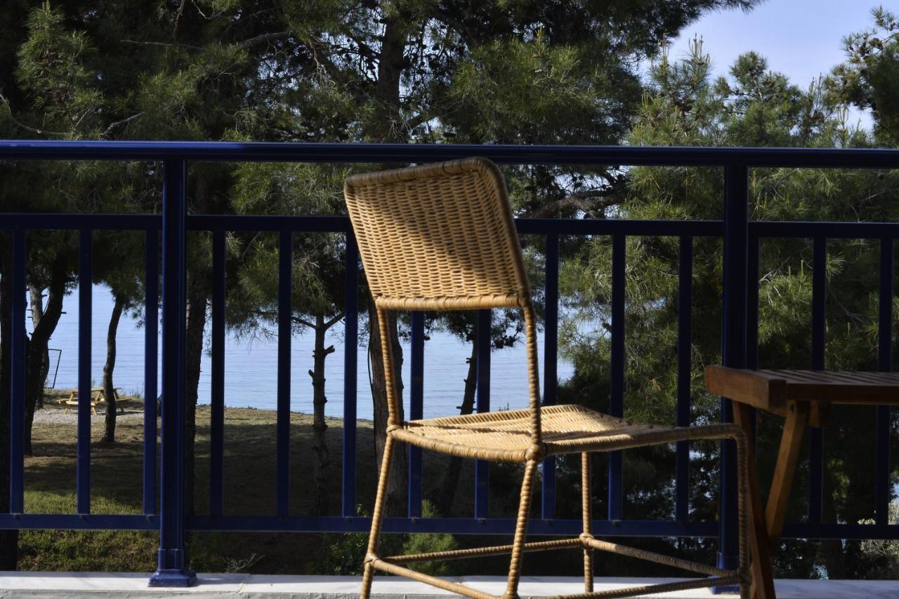 Summerday Villa Private Beach Néa Iráklia Kültér fotó